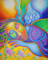 Color Dreaming 2006, an oil painting by Ruth Councell